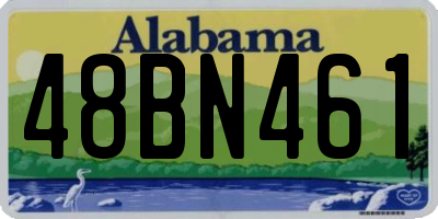 AL license plate 48BN461