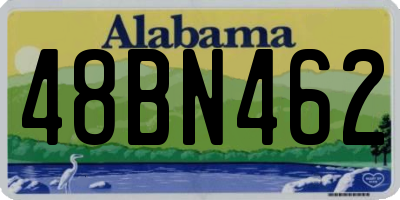 AL license plate 48BN462