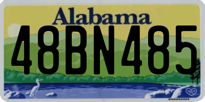 AL license plate 48BN485
