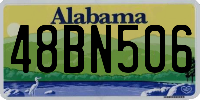 AL license plate 48BN506