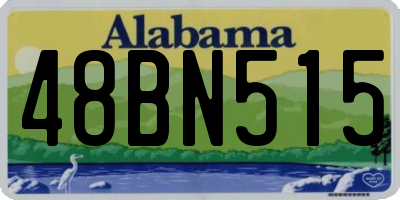 AL license plate 48BN515