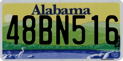 AL license plate 48BN516