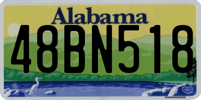 AL license plate 48BN518
