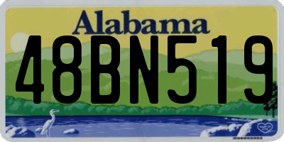 AL license plate 48BN519