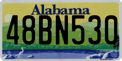 AL license plate 48BN530