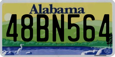 AL license plate 48BN564