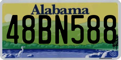 AL license plate 48BN588