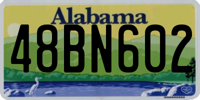 AL license plate 48BN602