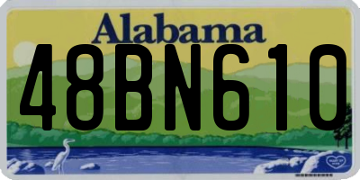 AL license plate 48BN610