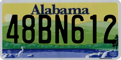 AL license plate 48BN612