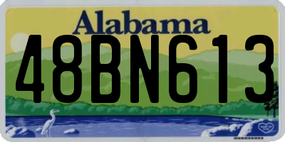 AL license plate 48BN613