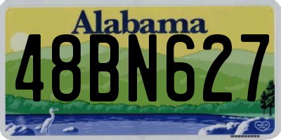 AL license plate 48BN627