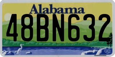 AL license plate 48BN632