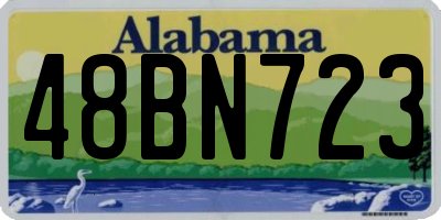 AL license plate 48BN723