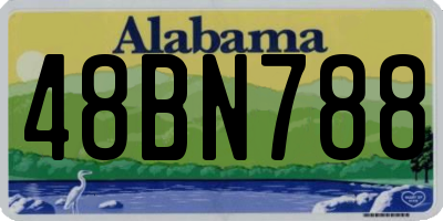AL license plate 48BN788