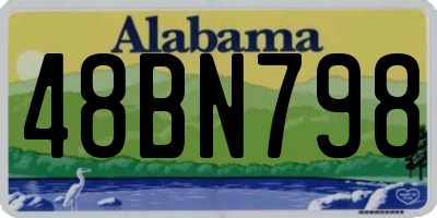 AL license plate 48BN798