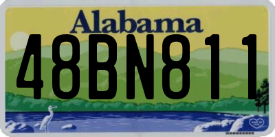 AL license plate 48BN811