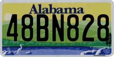 AL license plate 48BN828