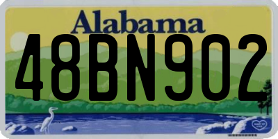AL license plate 48BN902