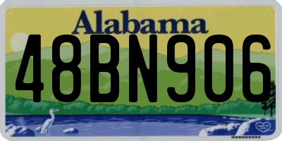 AL license plate 48BN906