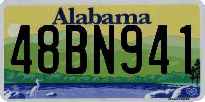 AL license plate 48BN941