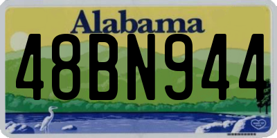 AL license plate 48BN944