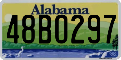 AL license plate 48BO297