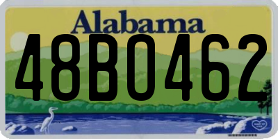 AL license plate 48BO462