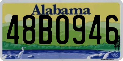 AL license plate 48BO946