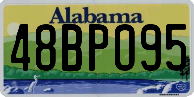 AL license plate 48BP095