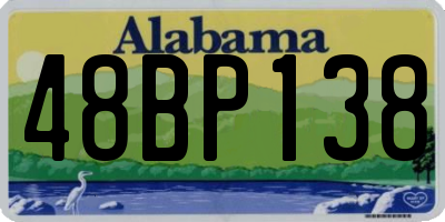 AL license plate 48BP138