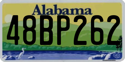 AL license plate 48BP262