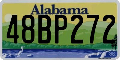 AL license plate 48BP272