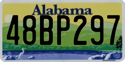 AL license plate 48BP297