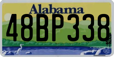 AL license plate 48BP338