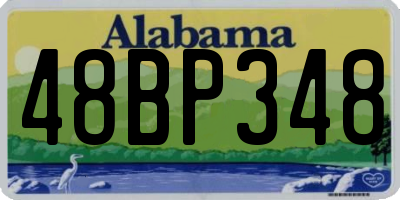AL license plate 48BP348
