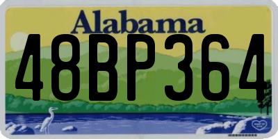 AL license plate 48BP364