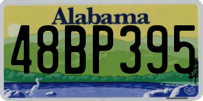AL license plate 48BP395
