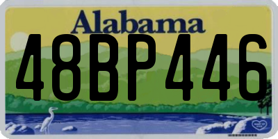 AL license plate 48BP446