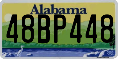 AL license plate 48BP448
