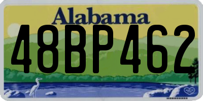 AL license plate 48BP462