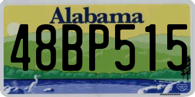 AL license plate 48BP515