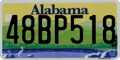AL license plate 48BP518