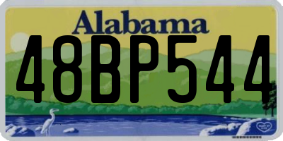 AL license plate 48BP544