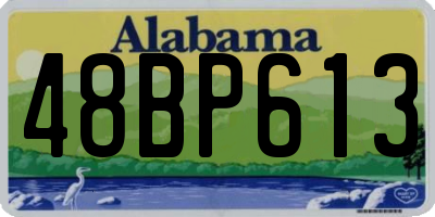 AL license plate 48BP613