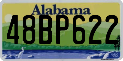 AL license plate 48BP622