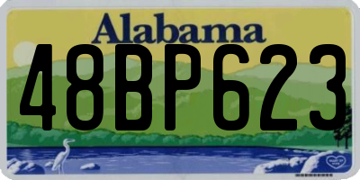 AL license plate 48BP623