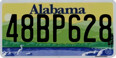 AL license plate 48BP628