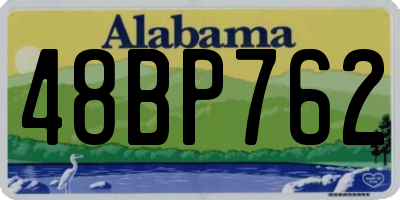 AL license plate 48BP762