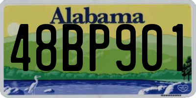 AL license plate 48BP901